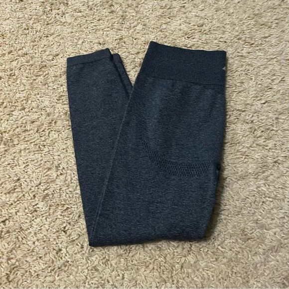 vitality blue seamless leggings size medium